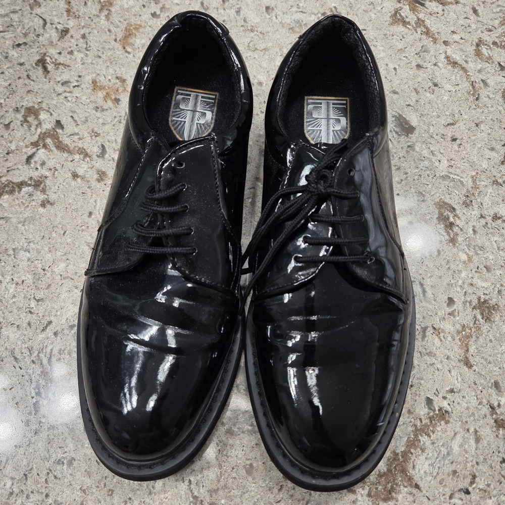 Tact Squad Uniform‎ Hi-Gloss Oxford Dress Shoes - Men's Size 10.5M